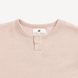 Pure Play Organic RIB T-Shirt - Rosé Blush
