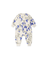 Baby-Onesie aus weicher Bio-Baumwolle mit handgezeichnetem Print, gebürsteter Innenseite, Rippbündchen und Druckknöpfen an Schulter, Schritt & Beinen.


