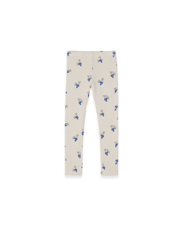 Weiche Leggings für Babys aus weichem Bio-Baumwolljersey mit Struktur mit weichen, elastischen Bund. 