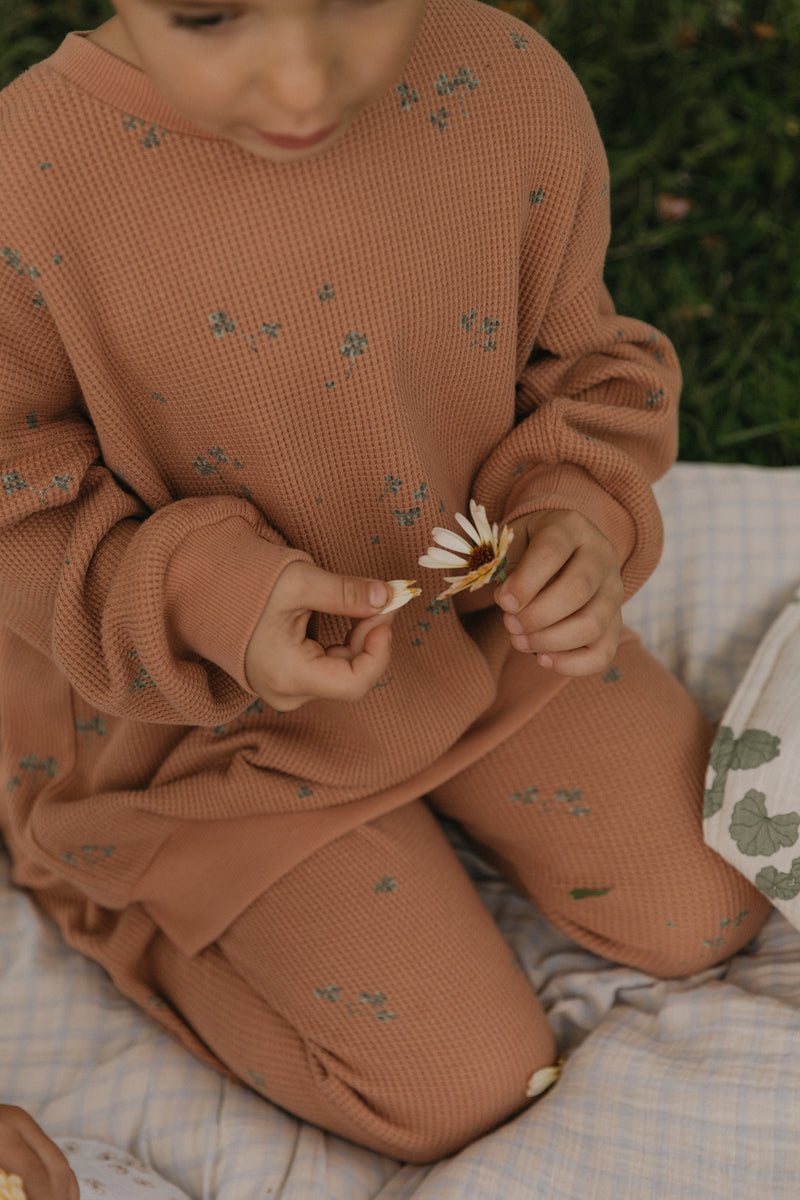 Garbo & Friends - Pullover Waffle  𝒮𝑜𝓇𝓇𝑒𝓁 𝒞𝒽𝑒𝓈𝓉𝓃𝓊𝓉