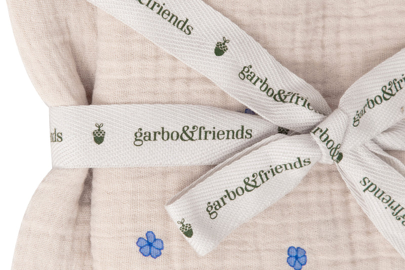 Garbo & Friends - Musselin Decken Set 2 Stück  - Bleu