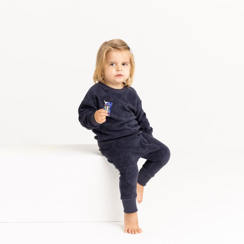 Lullaby Avenue - Set aus Pure Play Organic Sweatshirt & Sweatpants - Ink Navy
