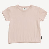 Pure Play Organic RIB Shirt - Rosé Blush