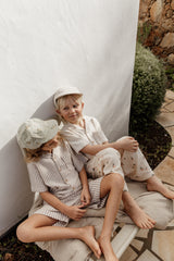 Garbo & Friends - Musselin Cap / Sonnenhut - Pear Green